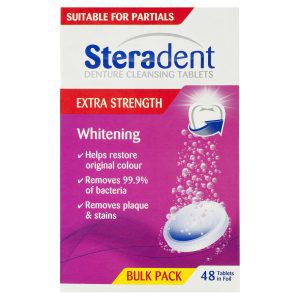 Steradent Denture Cleansing Tablets Arctic Tablets