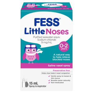 FESS Little Noses Nasal Spray + Aspirator