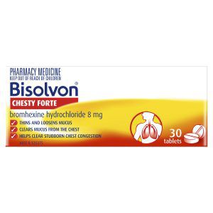 Bisolvon Chesty Forte 30 Tablets