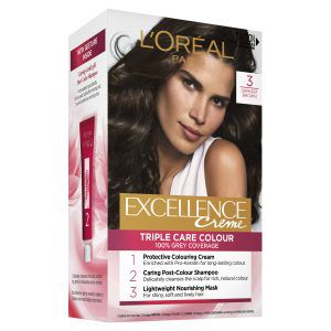 L'Oréal Excellence Crème 3 Darkest Brown