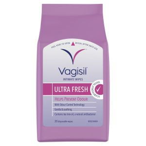 Vagisil Ultra Fresh Intimate Wipes 20 Pack