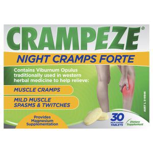 Crampeze Night Cramps Forte 30 Tablets