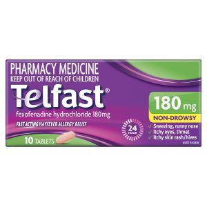 Telfast 120mg 10 Tablets