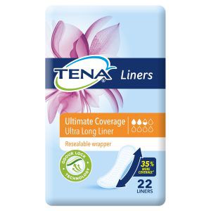 TENA Liners Ultimate Coverage Ultra Long Liner 22