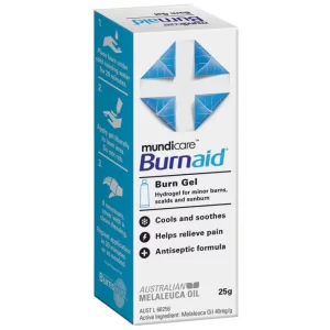 Mundicare Burnaid Burn Gel 25g