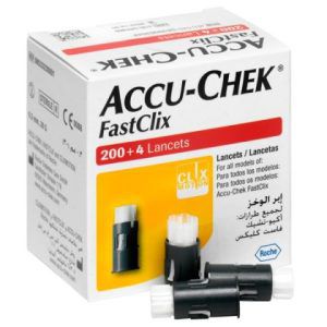 Accu-Chek FastClix 200 + 4 Lancets