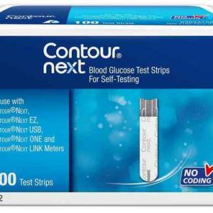 Contour Next Blood Glucose Test Strips 100