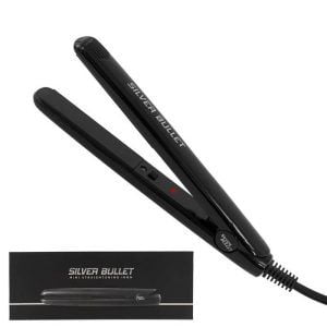 Silver Bullet Mini Hair Straightener Black