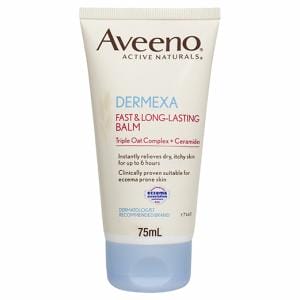 Aveeno Dermexa Fast And Long Lasting Balm 75ml