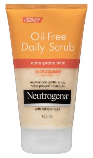 Neutrogena Oil-Free Acne Scrub 125mL