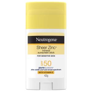 Neutrogena Sheer Zinc Mineral Stick SPF 50 42g