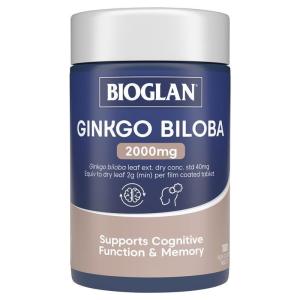 Bioglan Ginkgo Biloba 2000mg 100 Film