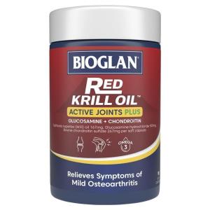 Bioglan Red Krill Oil Active Joints Plus 90 Soft Capusles