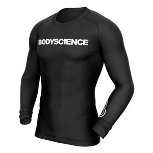 BSc Athlete Long Sleeve Top Mens-Black