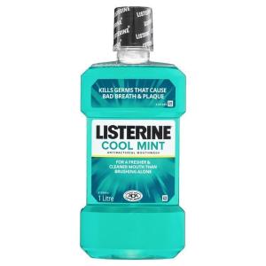 Listerine Cool Mint Antibacterial Mouthwash 1L