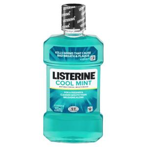 Listerine Cool Mint Antibacterial Mouthwash 250ml