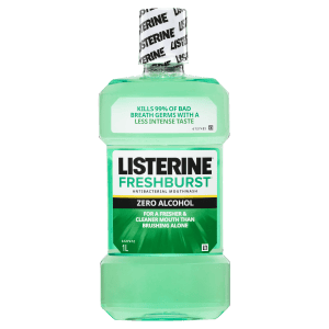 Listerine Freshburst Zero Alcohol Antibacterial Mouthwash