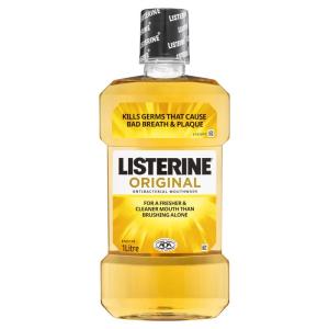 Listerine Original Antibacterial Mouthwash 1L