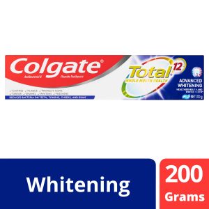 Colgate Total Advanced Whitening Antibacterial Fluoride Toothpaste 200g