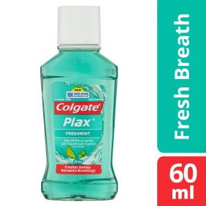 Colgate Plax Antibacterial Alcohol Free Travel Mou