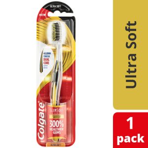 Colgate Ultra Slim Soft Advanced Charcoal Toothbrush