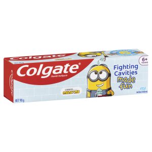 Colgate Kids Minions Toothpaste 6+ Years Mild Mint Gel 90g