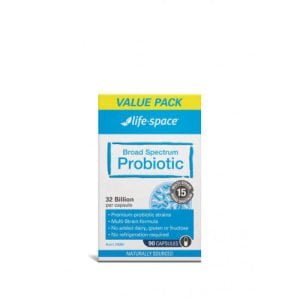 Life Space Broad Spectrum Probiotic 90 Capsules