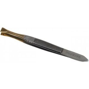 Manicare Tweezer Gold Tip Flat