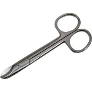 Manicare Toenail Scissors Curved Extra Large