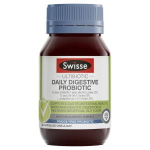 Swisse Ultibiotic Daily Digestive Probiotic