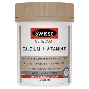 Swisse Ultiboost Calcium + Vitamin D