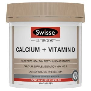 Swisse Ultiboost Calcium + Vitamin D 150