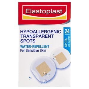 Elastoplast Hypoallergenic Transparent Spots Water-Repellent