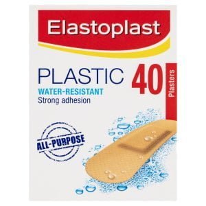 Elastoplast Plastic Water-Resistant All-Purpose Plasters