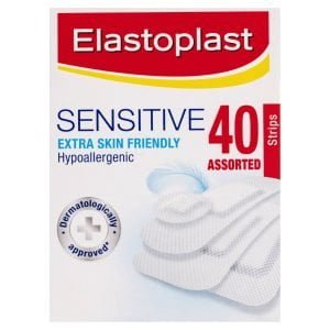 Elastoplast Sensitive Extra Skin Friendly Assorted