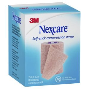 Nexcare Self Stick Compression Wrap 75mm