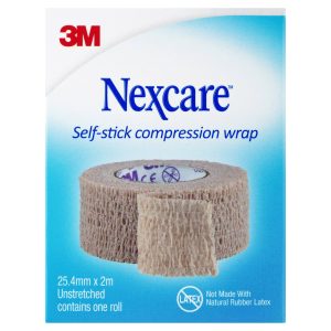 Nexcare Self Stick Compression Wrap 25mm