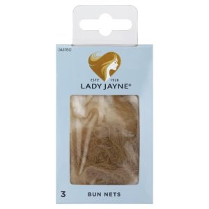 Lady Jayne Blonde Bun Nets - 3 Pk