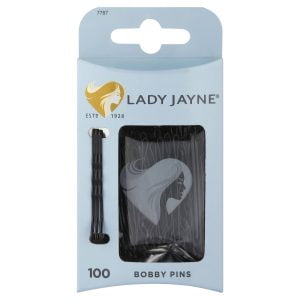 Lady Jayne Black Bobby Pins - 100 Pk