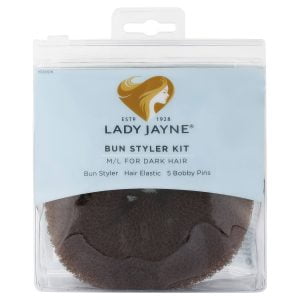 Lady Jayne Dark Bun Styler Kit-M/L