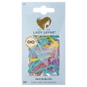 Lady Jayne Pastel Snagless Elastomer Elastics