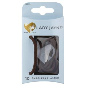 Lady Jayne Brown Snagless Thick Elastics