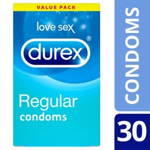 Durex Regular Condoms Original 30 Pack