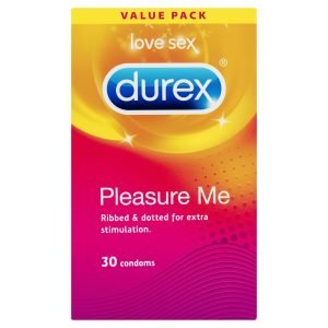 Durex Pleasure Me Condoms Ribbed Dotted 30