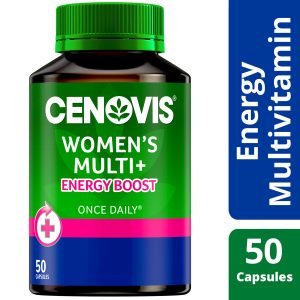 Cenovis Women's Multi+Energy Boost 50 Capsules