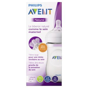 Avent Natural Feeding Bottle 1m+ 260mL