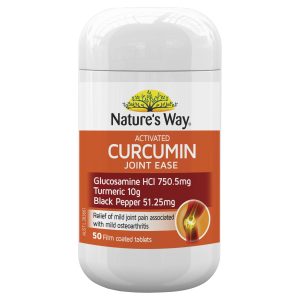 Nature's way Activated Curcumin Turmeric Concentrated Joint Ease 50s