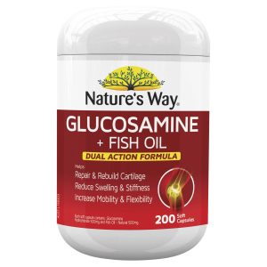 Nature's Way Glucosamine & Fish Oil 200s