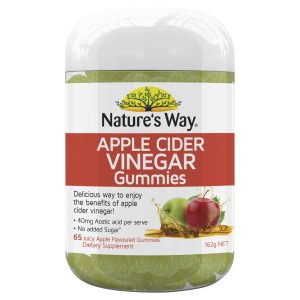 Nature's Way Apple Cider Vinegar Gummies 65 Pack