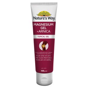 Nature's Way Magnesium Gel + Arnica with White Tumeric 100g